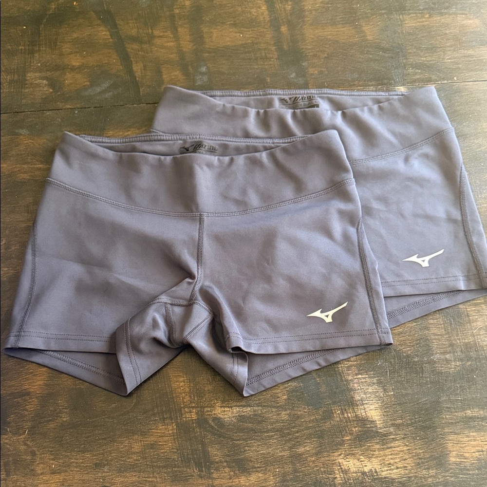 Mizuno Women's Charcoal spandex Shorts